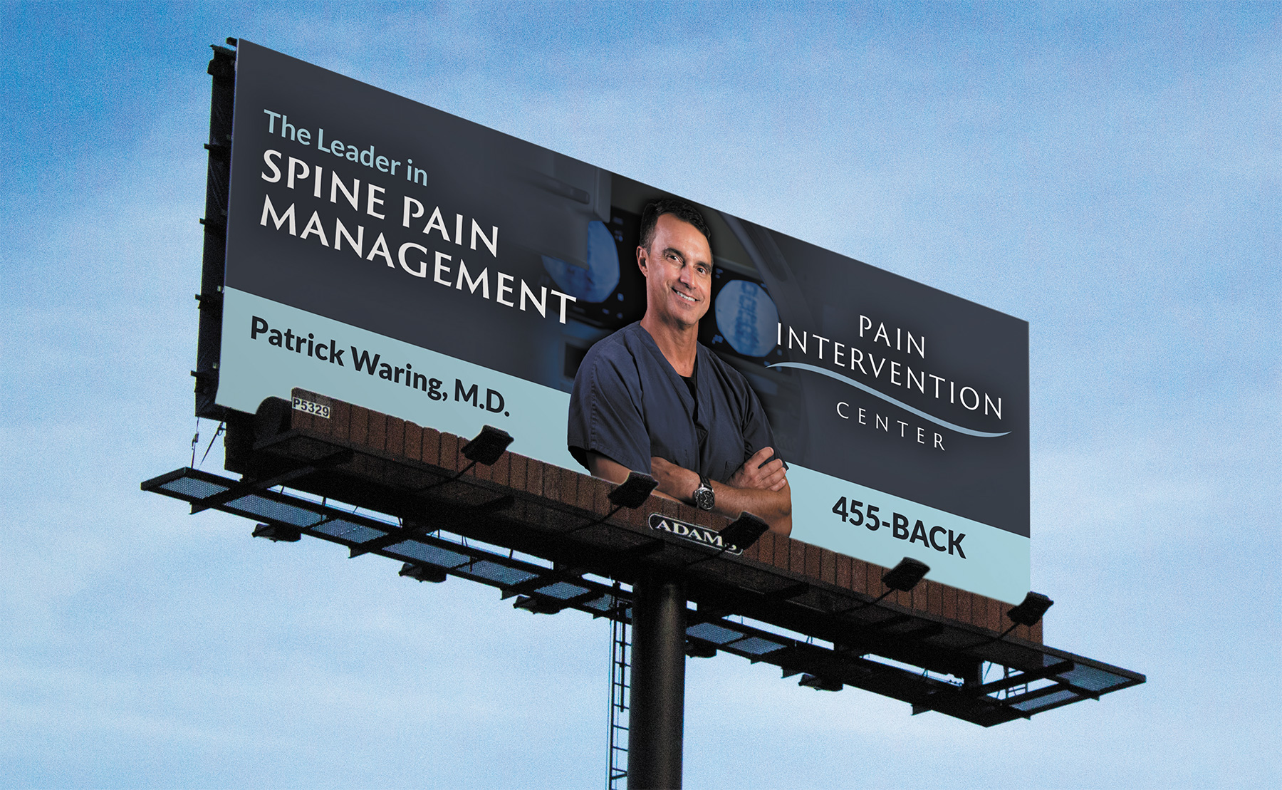 Pain Intervention Center Billboard - Deep Fried