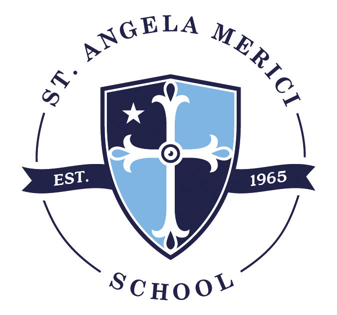 St. Angela Merici School Logo - Deep Fried