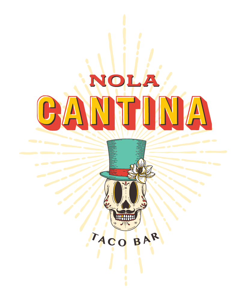 NOLA Cantina Taco Bar branding